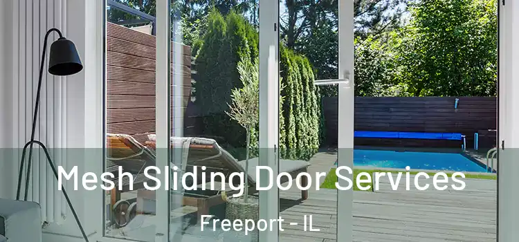 Mesh Sliding Door Services Freeport - IL