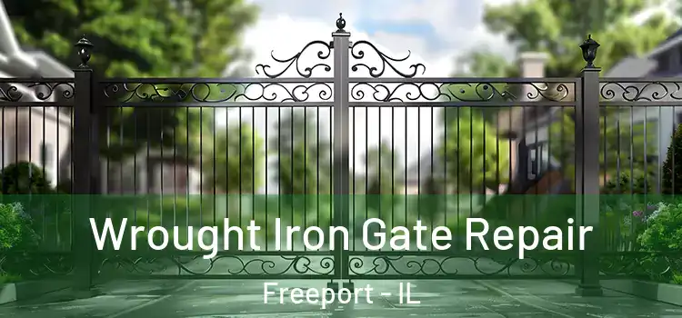 Wrought Iron Gate Repair Freeport - IL